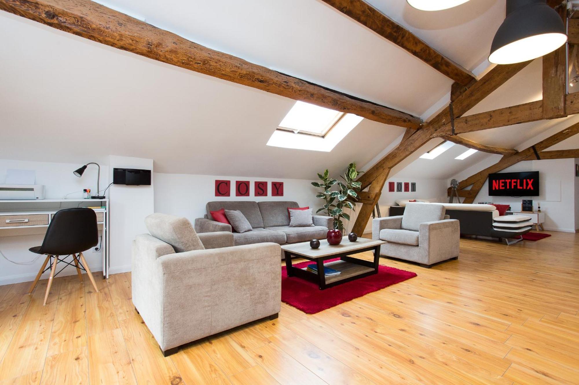 Lb Vacation Rentals I Big Loft 107M2, 10Min Walk To Palais Des Festivals Cannes Eksteriør billede